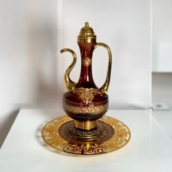 Dekorarya Valide Sultan Bordo Gold Dekoratif İbrik Seti - 3