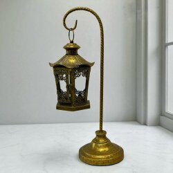 Şafak Lambası, Ayaklı Dekoratif Fener (62 cm) - Dekor Arya