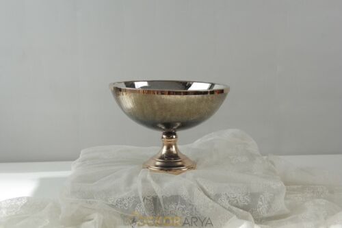 Lacivert Gold Lüks Salon Dekor Seti – Gösterişli Cam & Altın Detaylı 7 Parça Set - 12